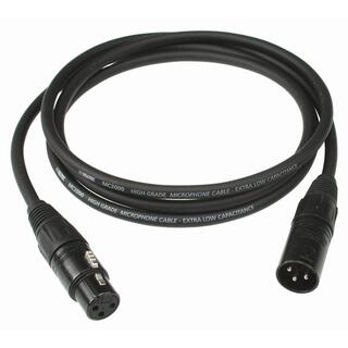 Klotz Mikrofonkabel XLR - 10 m XLR 3-pol Plugg - XLR 3-pol Kontakt